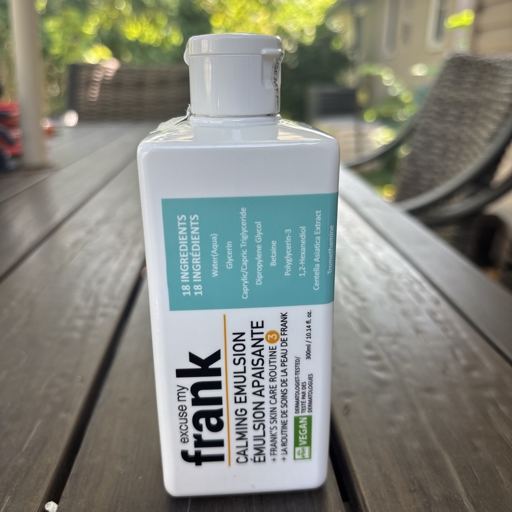Excuse My Frank Calming Emulsion 300ml / 10.14 fl oz